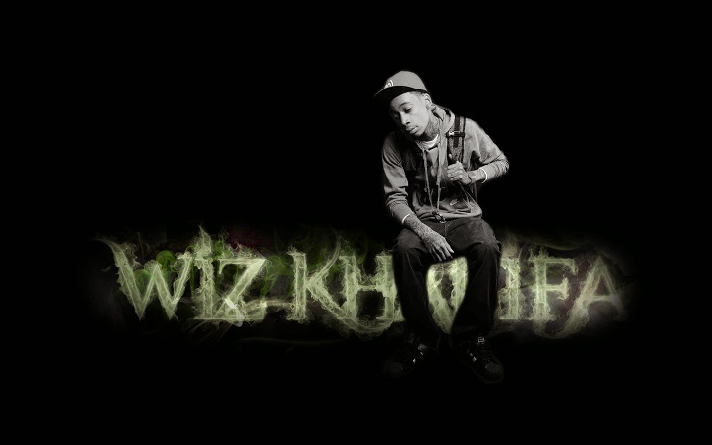 wiz, Khalifa, Rap, Rapper, Hip, Hop, Gangsta, 1wizk, Weed, Drugs, Marijuana, 420 Wallpaper