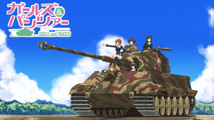 akiyama, Yukari, Girls, Und, Panzer, Isuzu, Hana, Nishizumi, Miho, Predatorss, Reizei, Mako, Takebe, Saori HD Wallpaper Desktop Background
