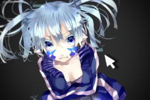 animal, Artificial, Enemy, Vocaloid, Blue, Eyes, Blue, Hair, Ene, Kagerou, Project, Kagerou, Project, Mouse, Ri rihoo, Vocaloid