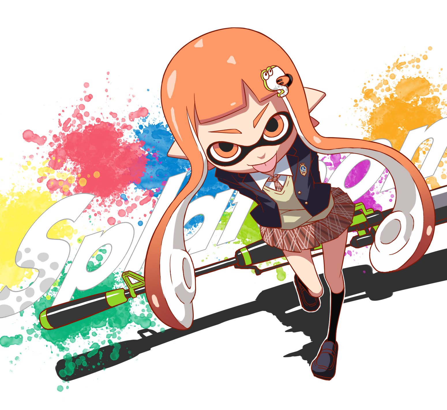 gogiga, Gagagigo, Splatoon, Inkling Wallpaper