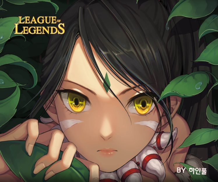 league, Of, Legends, Nidalee HD Wallpaper Desktop Background