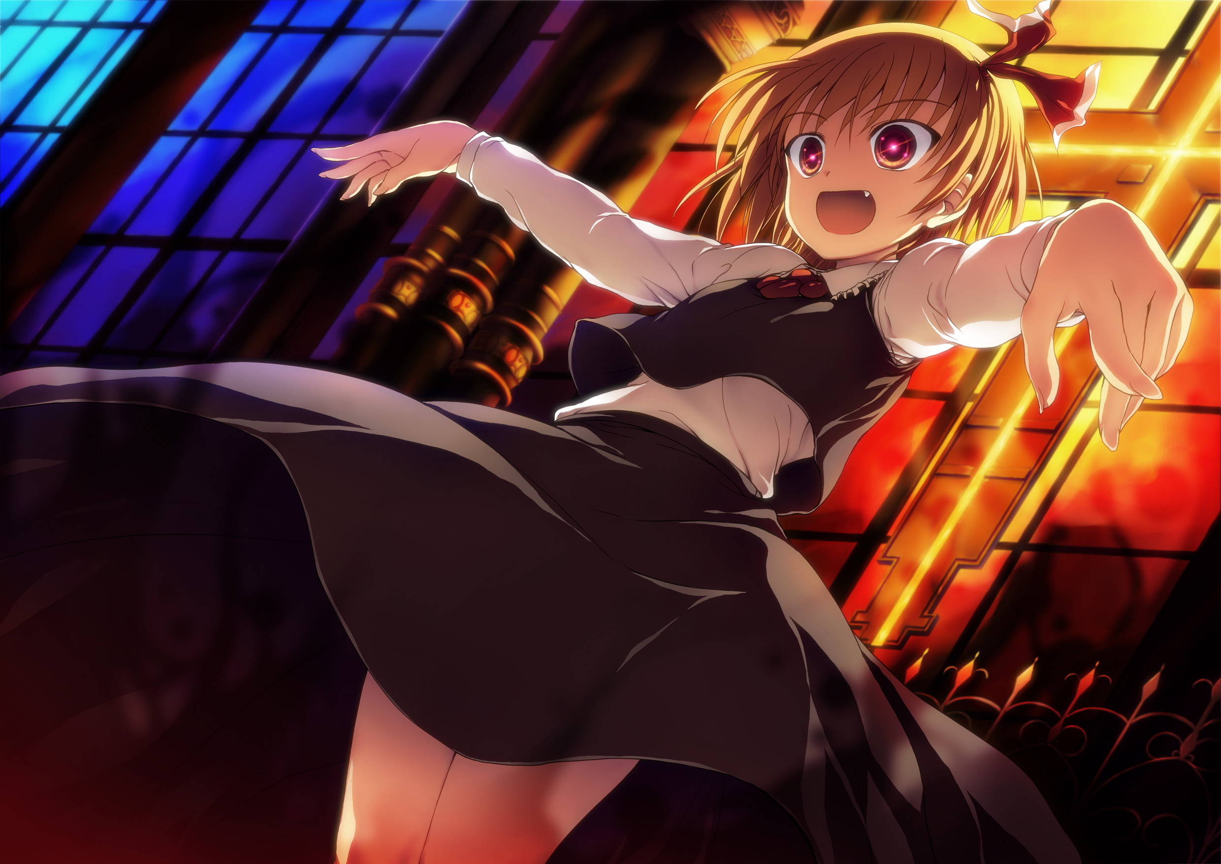 kusakami, Akira, Rumia, Touhou Wallpaper