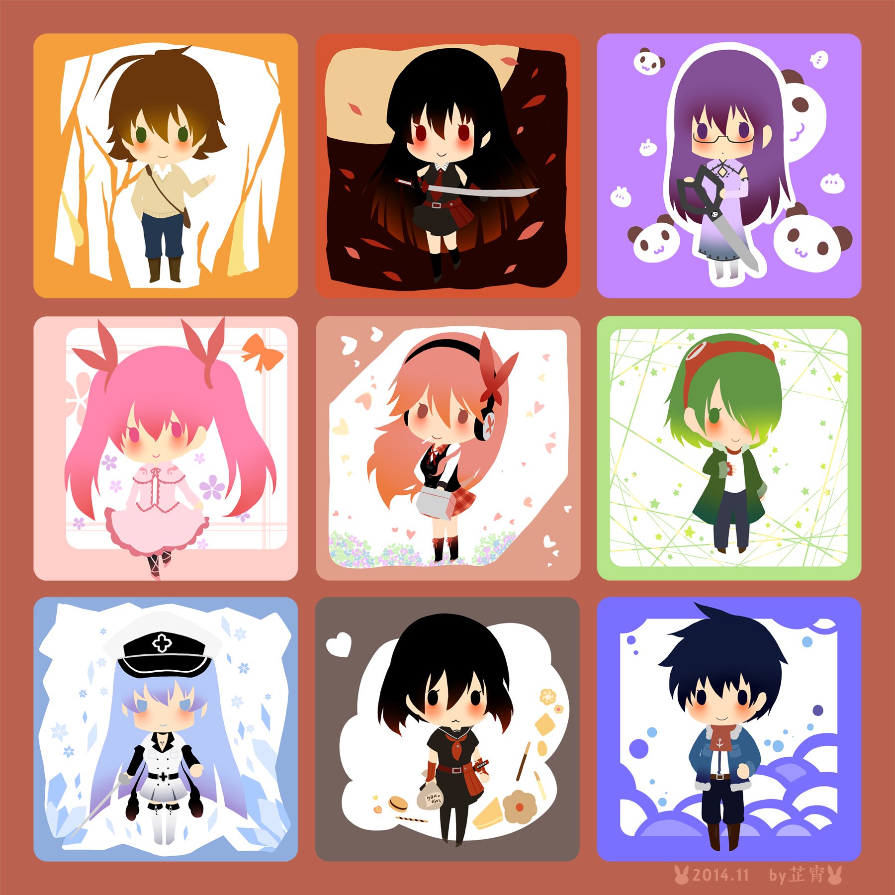 akame, Ga, Kill, Schere Wallpaper