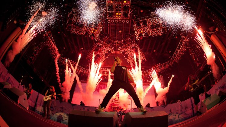 iron, Maiden, Heavy, Metal, Power, Concert, Singer HD Wallpaper Desktop Background