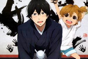 anime, Children, Male, Smile, Group, Barakamon, Series, Naru, Kotoishi, Character, Seishu, Handa, Cute