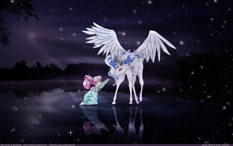 chibiusa, Pegasus, Sailor, Moon HD Wallpaper Desktop Background
