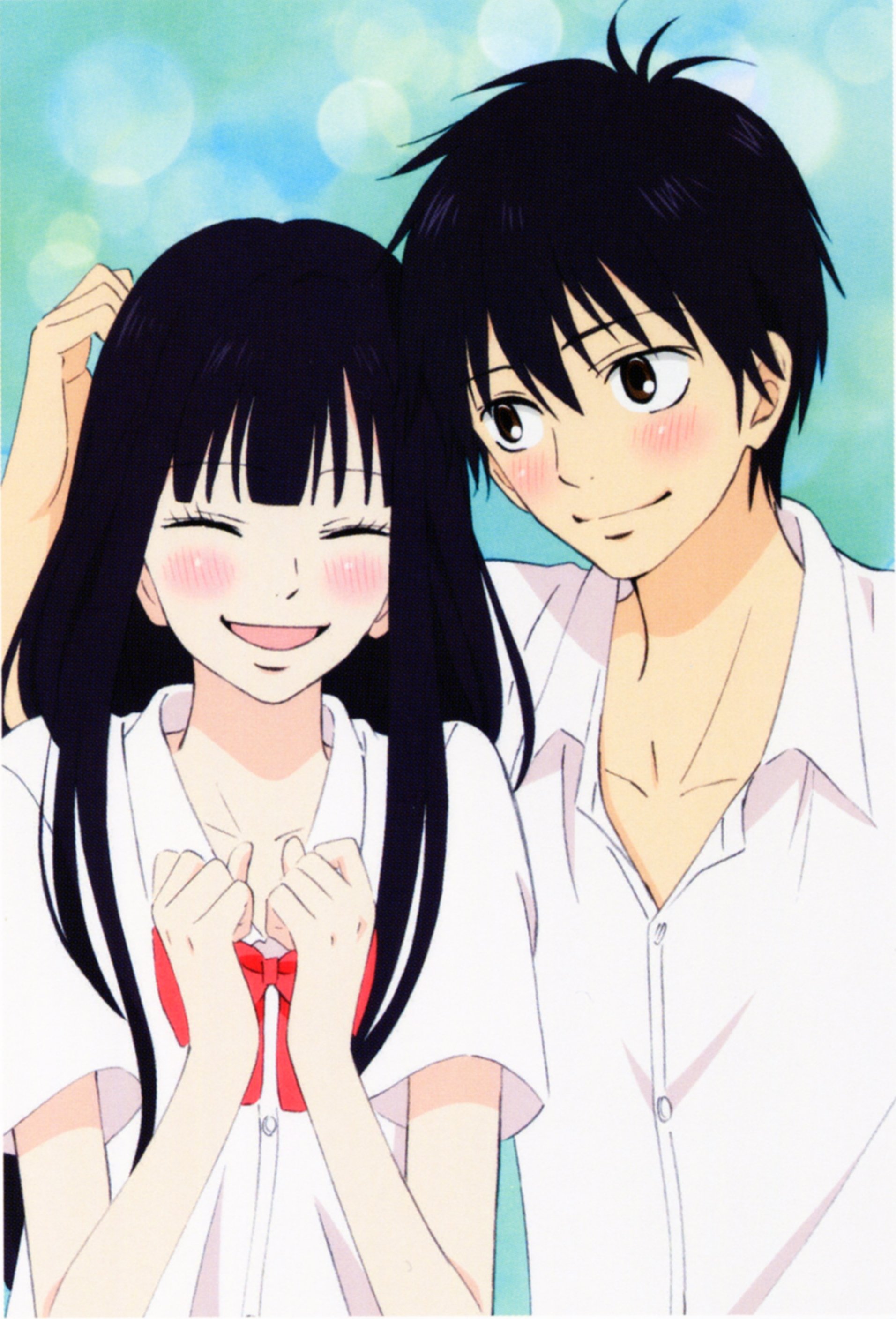 anime, Couple, Group, Cute, Girl, Boy, Kimi, Ni, Todoke, Series, Sawako, Ku...
