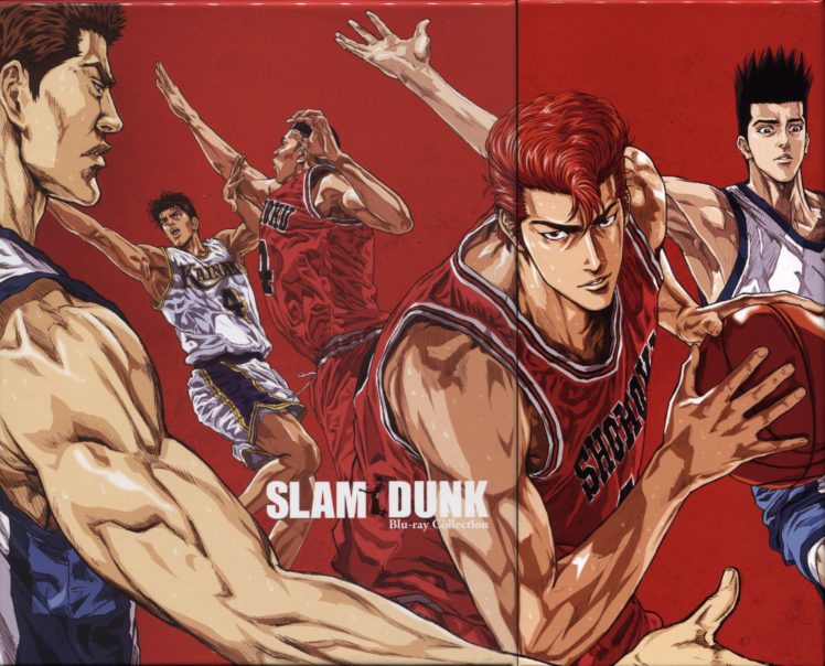 anime, Sports, Basketball, Group, Guys, Slam, Dunk, Series, Akira, Sendo, Character, Takenori, Akagi HD Wallpaper Desktop Background
