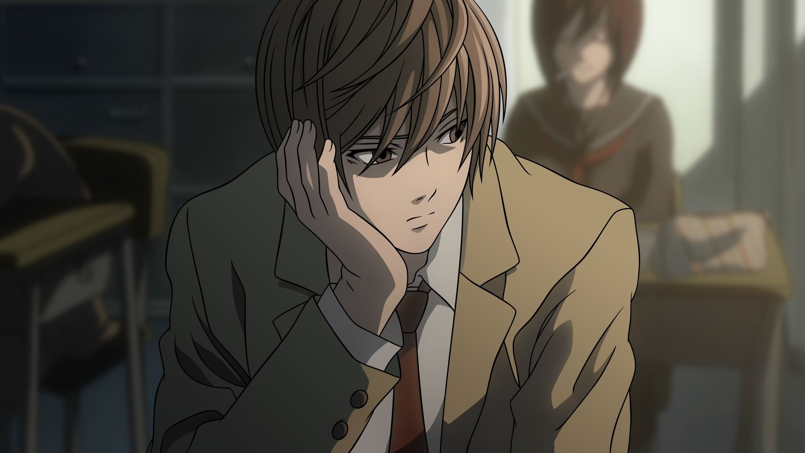 anime, Series, Character, Death, Note, Light, Yagami, Classroom Wallpaper