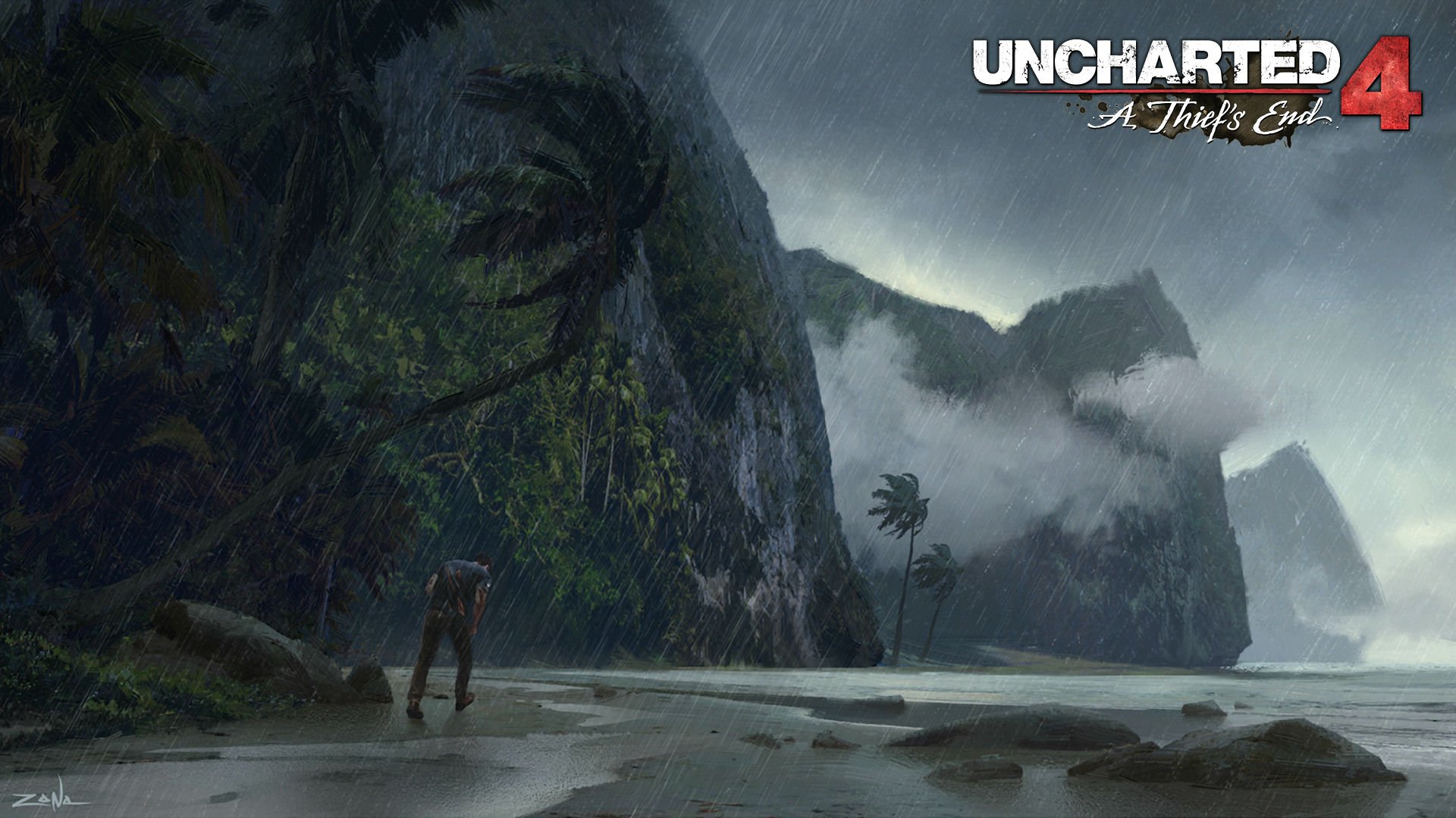 uncharted, 4, Thiefs, End, Action, Adventure, Tps, Shooter, Platform, Poster Wallpaper