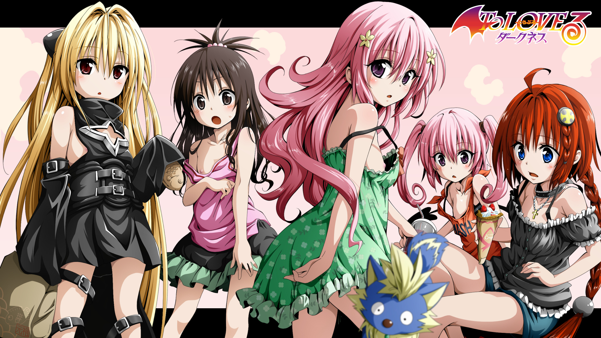 Golden Darkness Kurosaki Mea Momo Velia Deviluke Nana Asta Golden Darkness Kurosaki Mea Momo Velia Deviluke Nana Asta