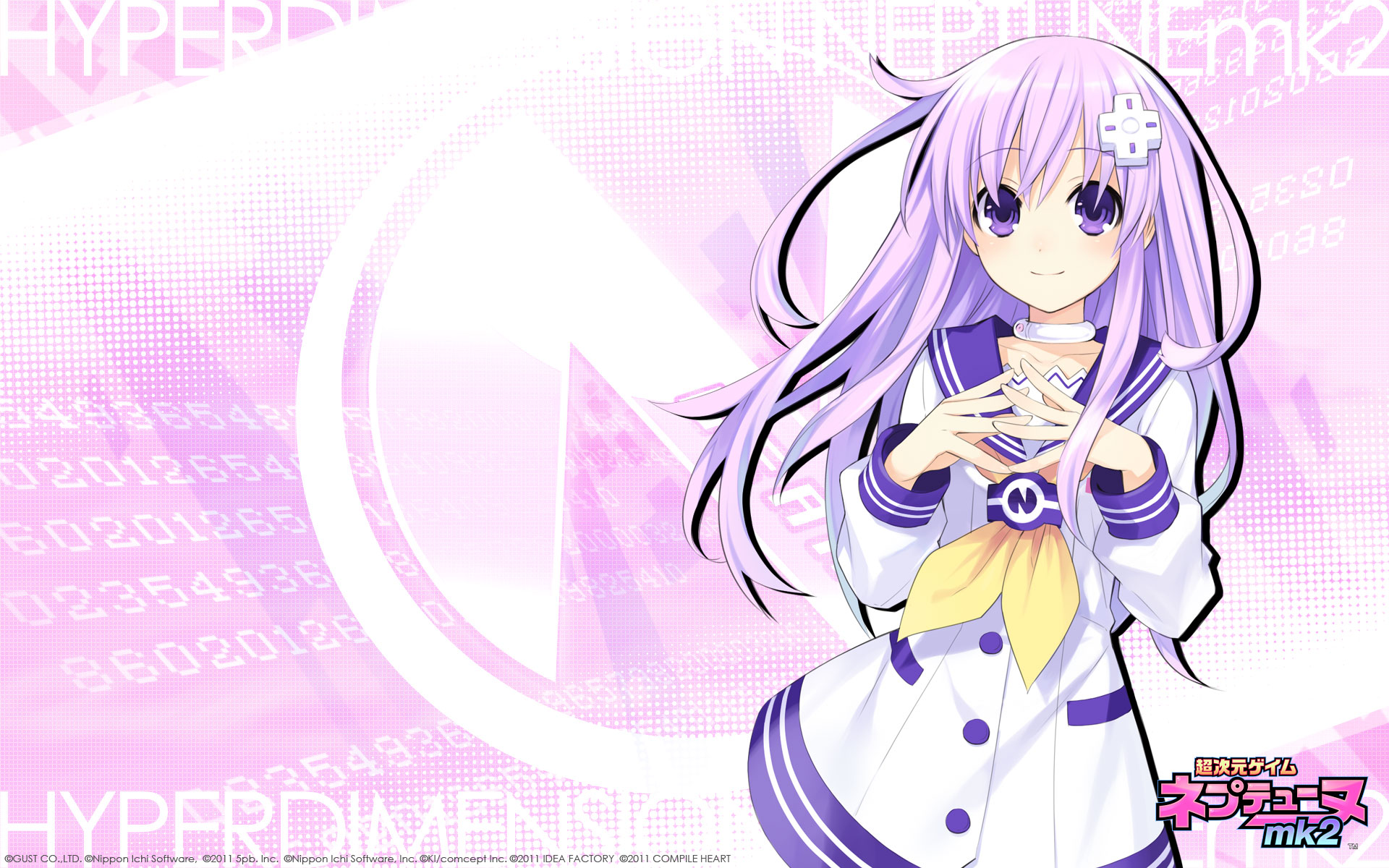 hyperdimension, Neptunia, Mk2, Nepgear, Tsunako Wallpaper