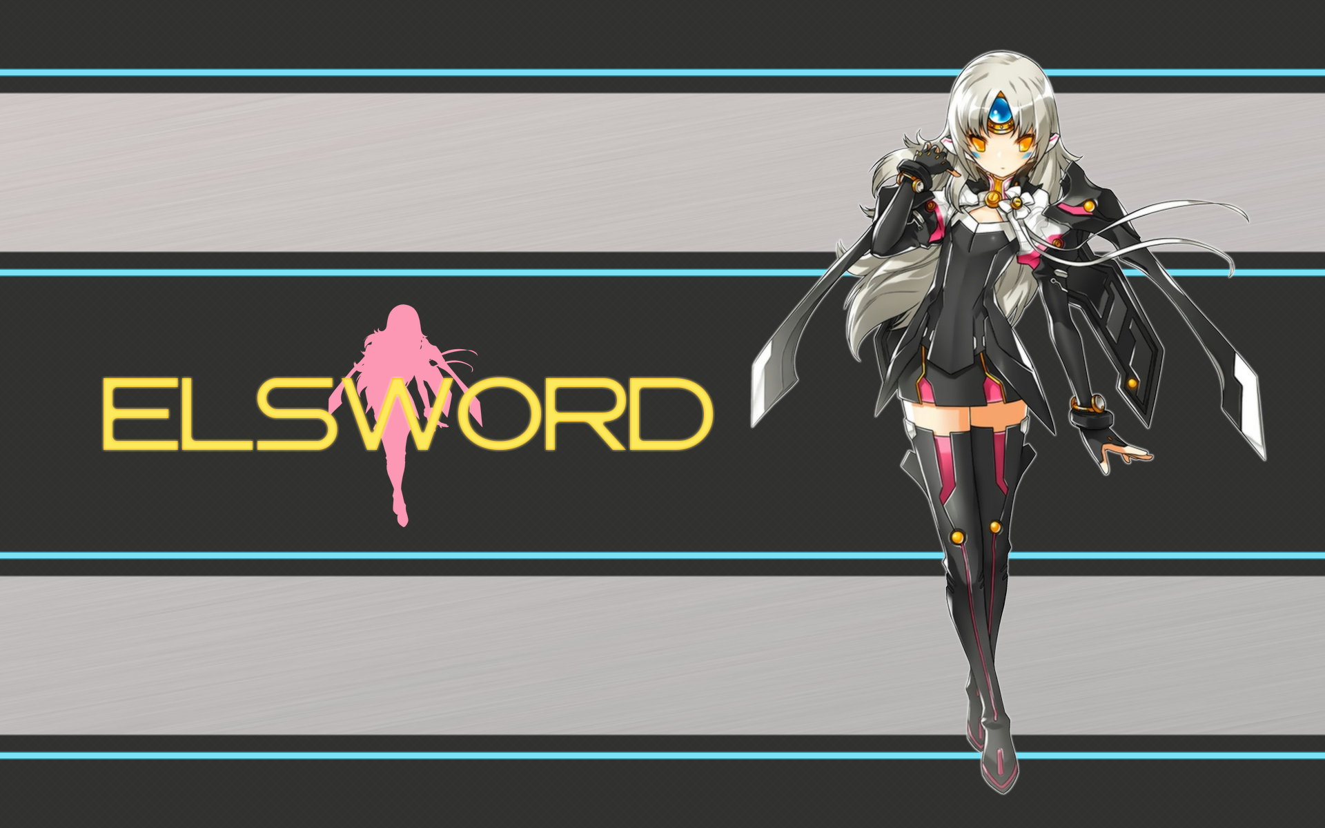 elsword, Eve,  elsword , Mecha, Mechagirl Wallpaper