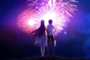 fireworks, Game, Cg, Grisaia, No, Kajitsu, Grisaia, No, Meikyu, Sakaki, Yumiko, Sky, Watanabe, Akio