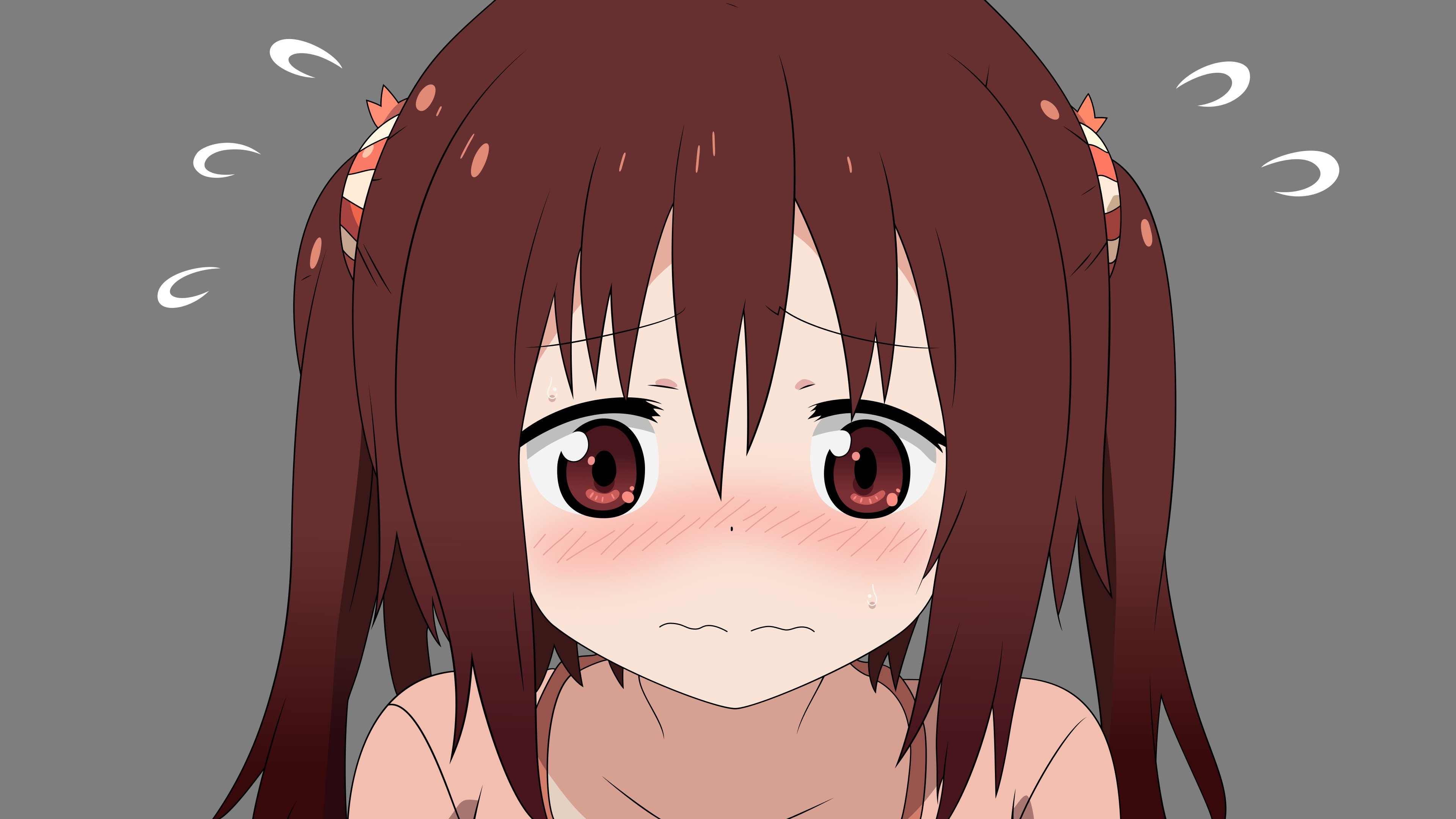 blush, Brown, Eyes, Brown, Hair, Close, Ebina, Nana, Himouto , Umaru