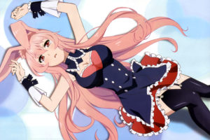 animal, Ears, Bunny, Ears, Bunnygirl, Cleavage, Cuffs, Garter, Belt, Mondaiji, Tachi, Ga, Isekai, Kara, Kuru, Sou, Desu, Yo , Scan, Stockings, Thighhighs