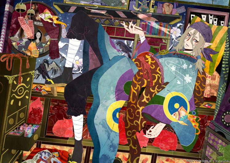 kusuriuri, Mononoke, Yuna,  rutera HD Wallpaper Desktop Background