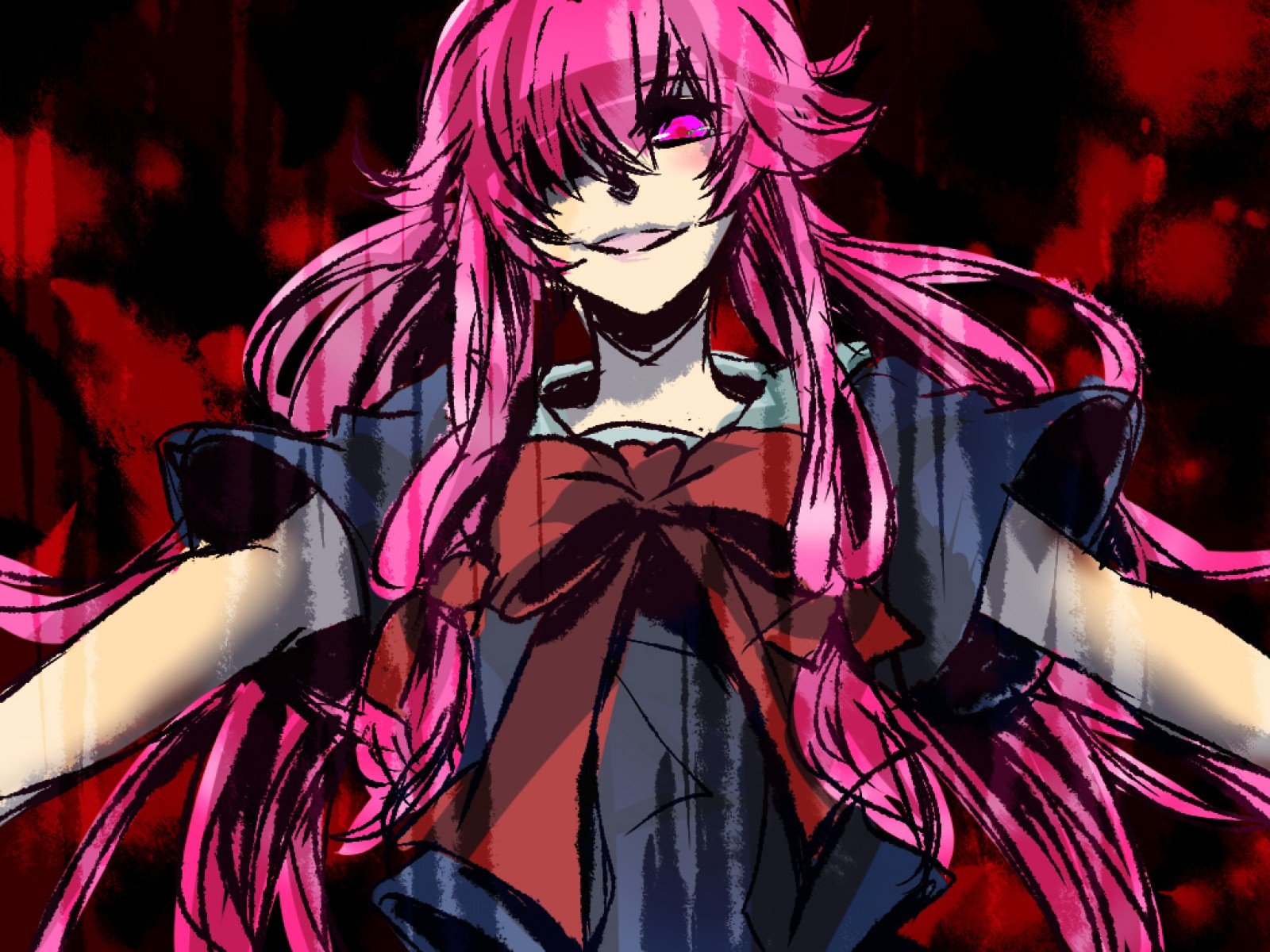 mirai, Nikki, Future, Diary, Yuno, Gasai Wallpaper