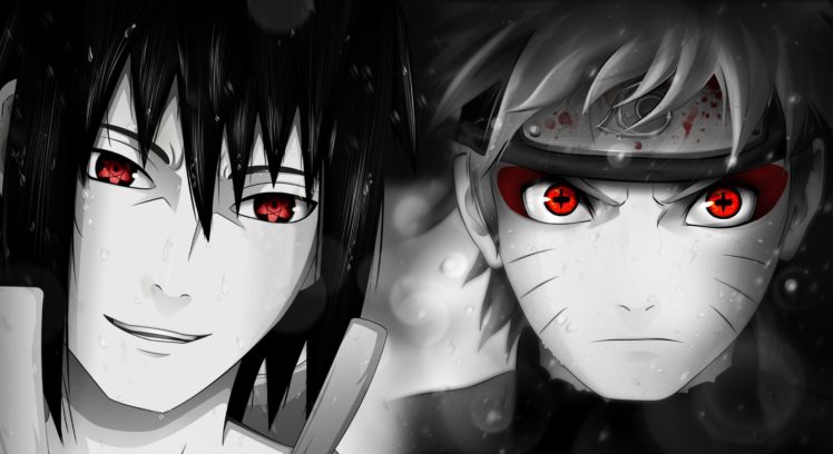 sasuke, And, Naruto HD Wallpaper Desktop Background