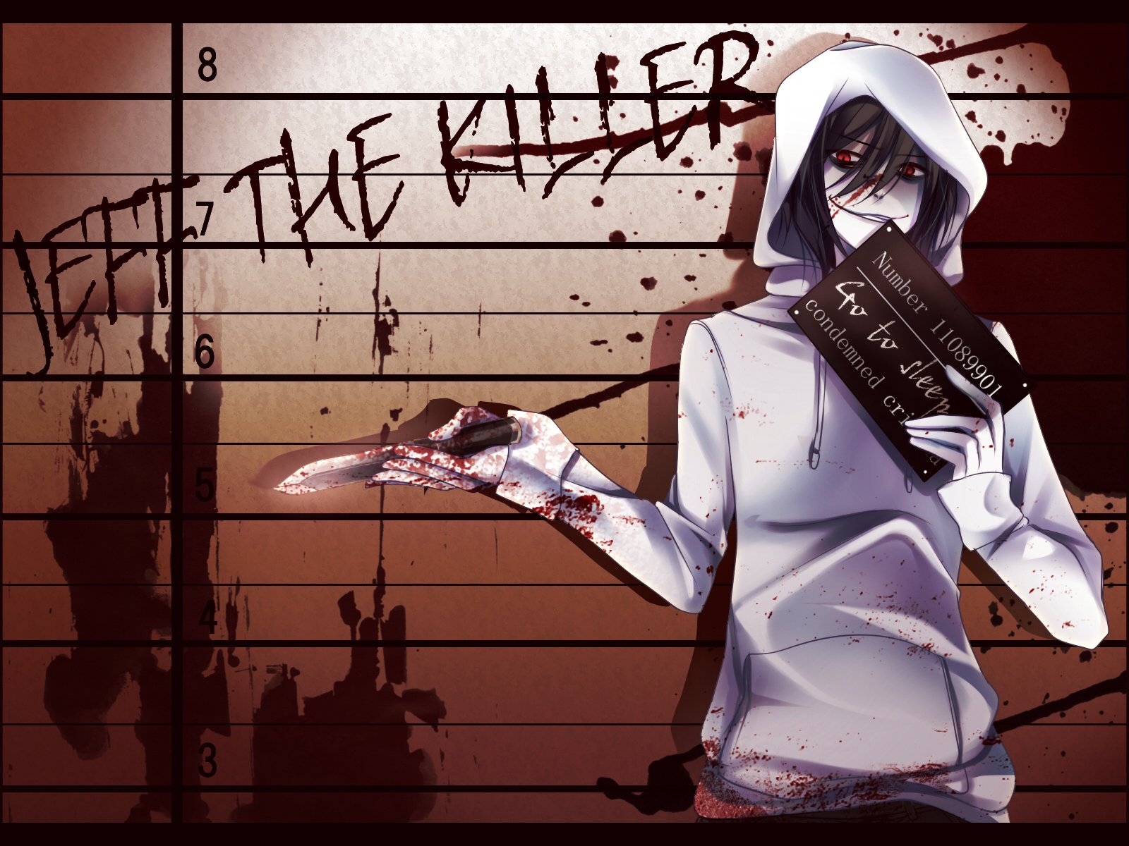 jeff, The, Killer, Anime Wallpaper