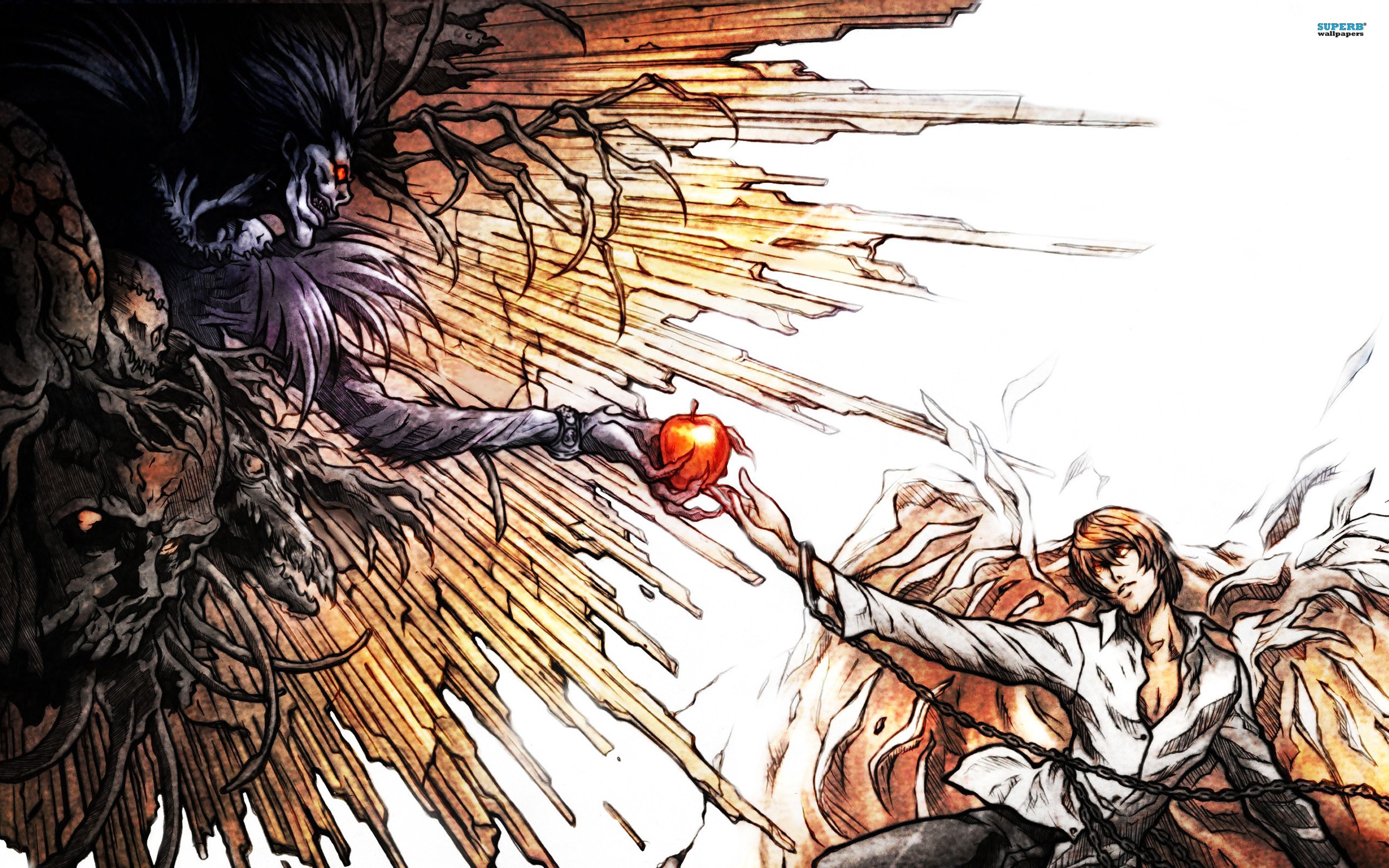 death, Note, Light, And, Ryuk Wallpapers HD / Desktop and Mobile