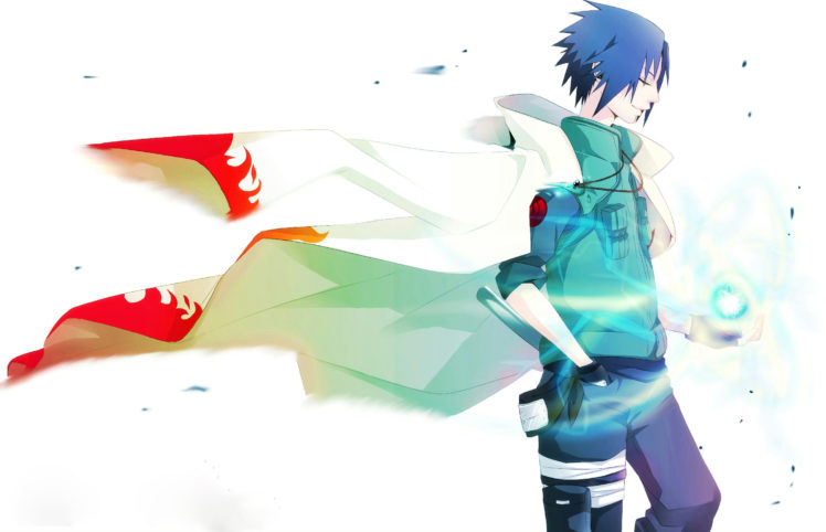 naruto, Uchiha, Sasuke, Rasengan HD Wallpaper Desktop Background