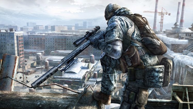 sniper, Ghost, Warrior, Military, Shooter, Stealth, Action, Fighting, 1sgw, Tactical HD Wallpaper Desktop Background