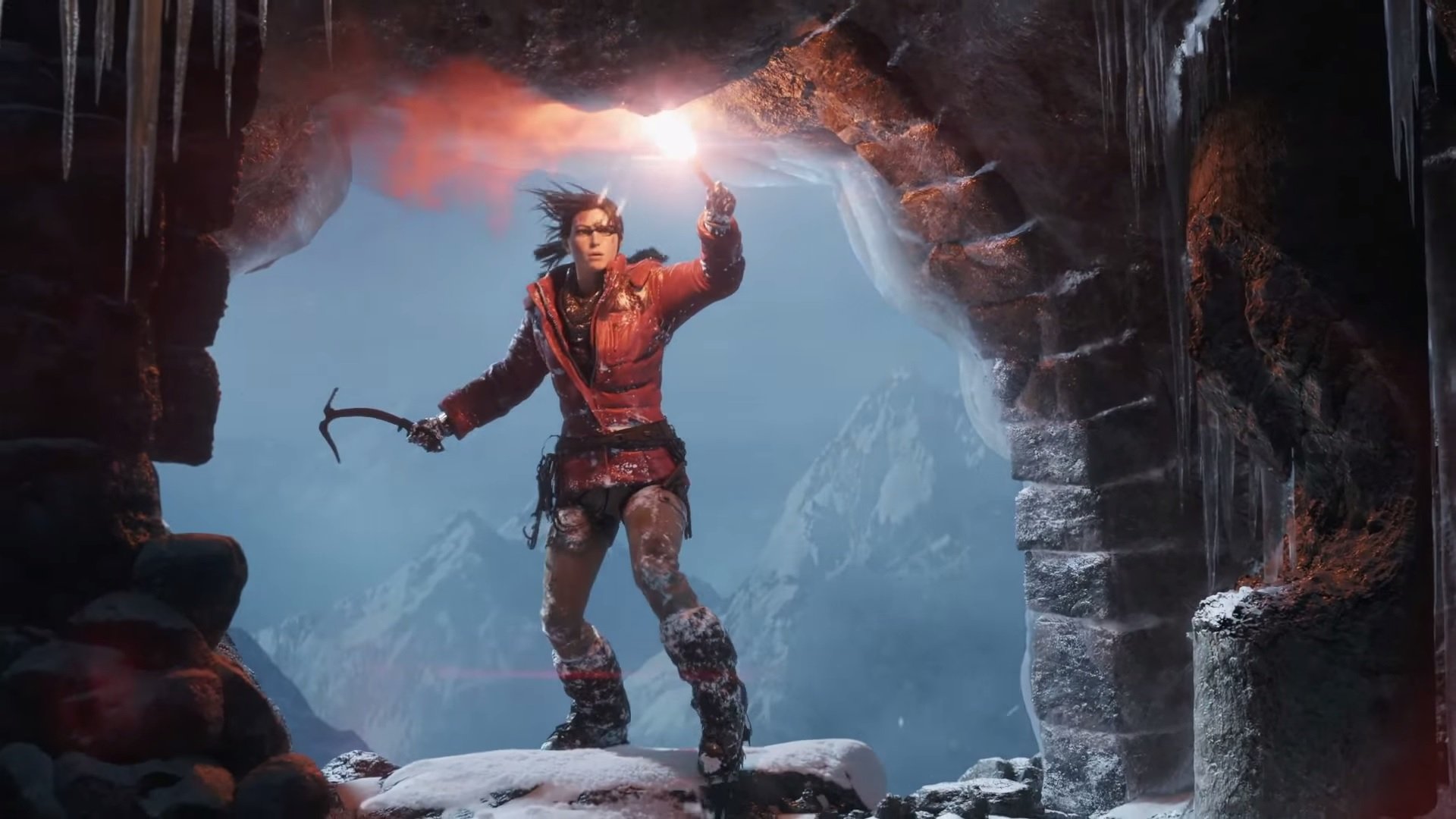 rise, Tomb, Raider, Lara, Croft, Action, Adventure, Fantasy, Warrior Wallpaper