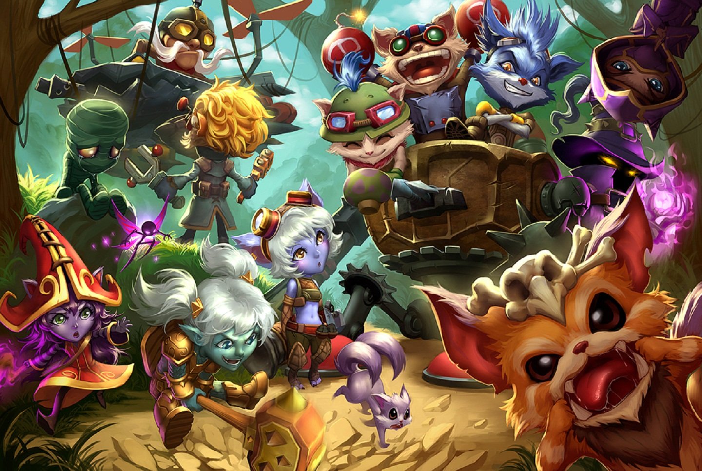 yordle, Le, He, Hoo, By, Quirkillcious,  , League, Of, Legends Wallpaper