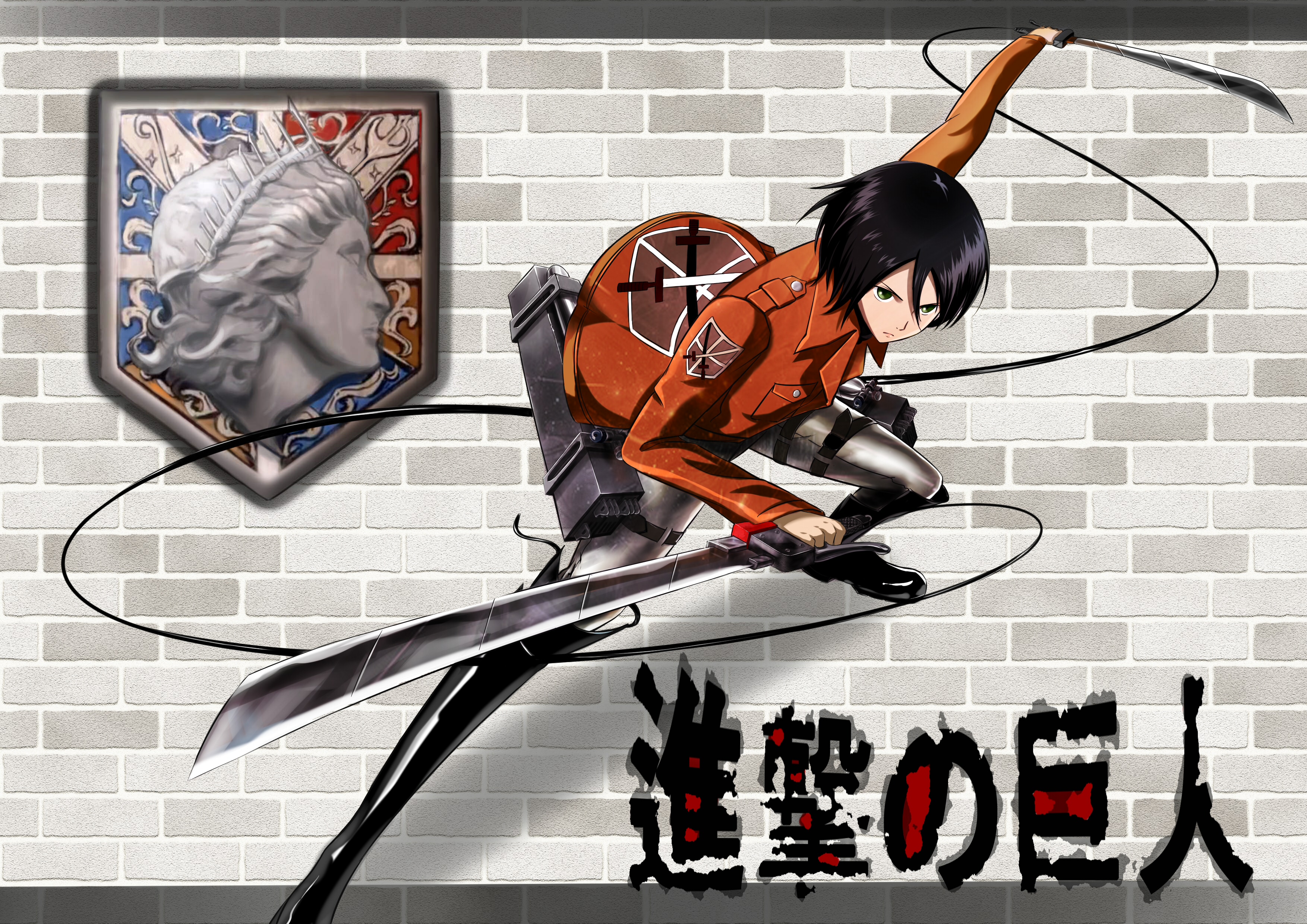 shingeki, No, Kyojin, Mikasa, Ackerman Wallpaper