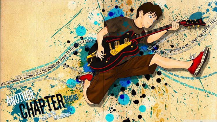 anime, Guy, Music, Guitar Wallpapers HD / Desktop and Mobile Backgrounds