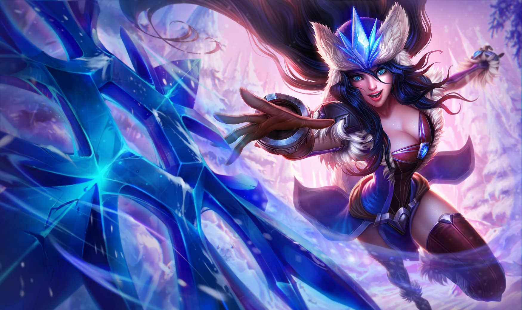 snowstorm, Sivir,  , League, Of, Legends Wallpaper