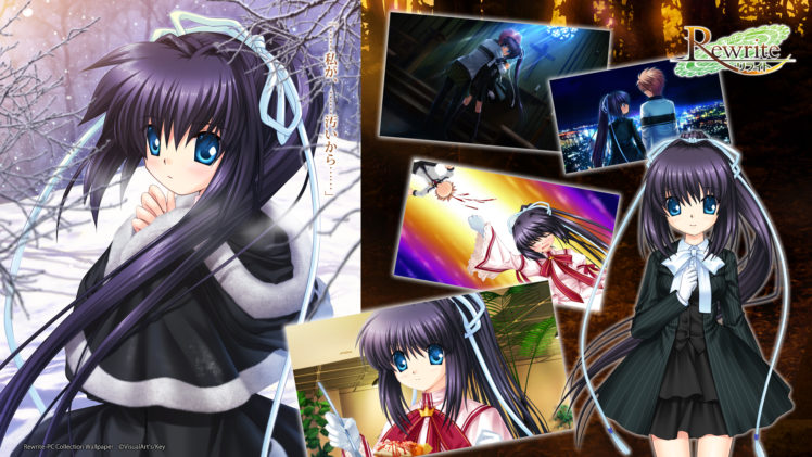 blue, Eyes, Hinoue, Itaru, Key, Konohana, Lucia, Long, Hair, Rewrite HD Wallpaper Desktop Background