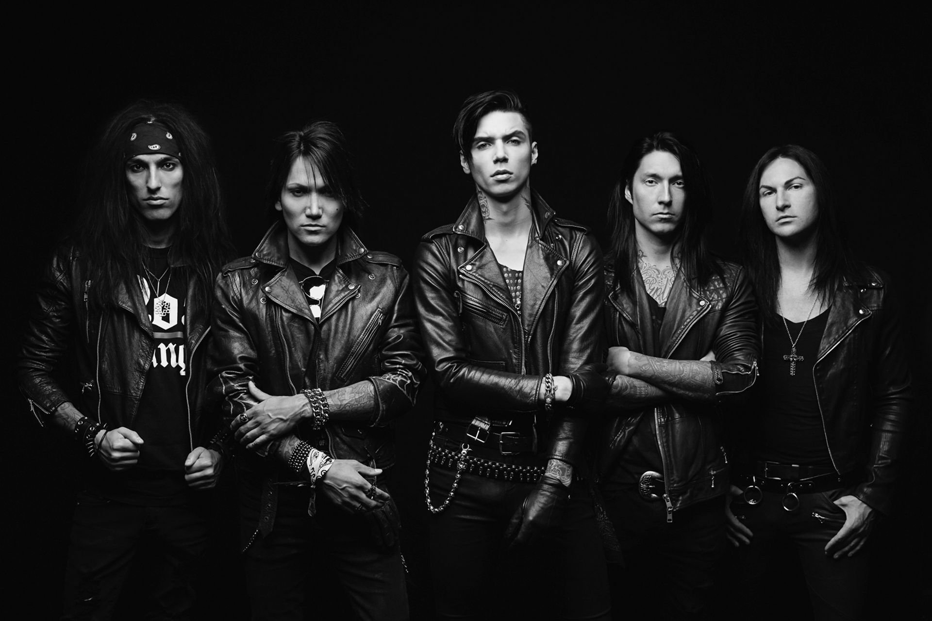 black, Veil, Brides, Heavy, Metal, Glam, Metalcore Wallpaper