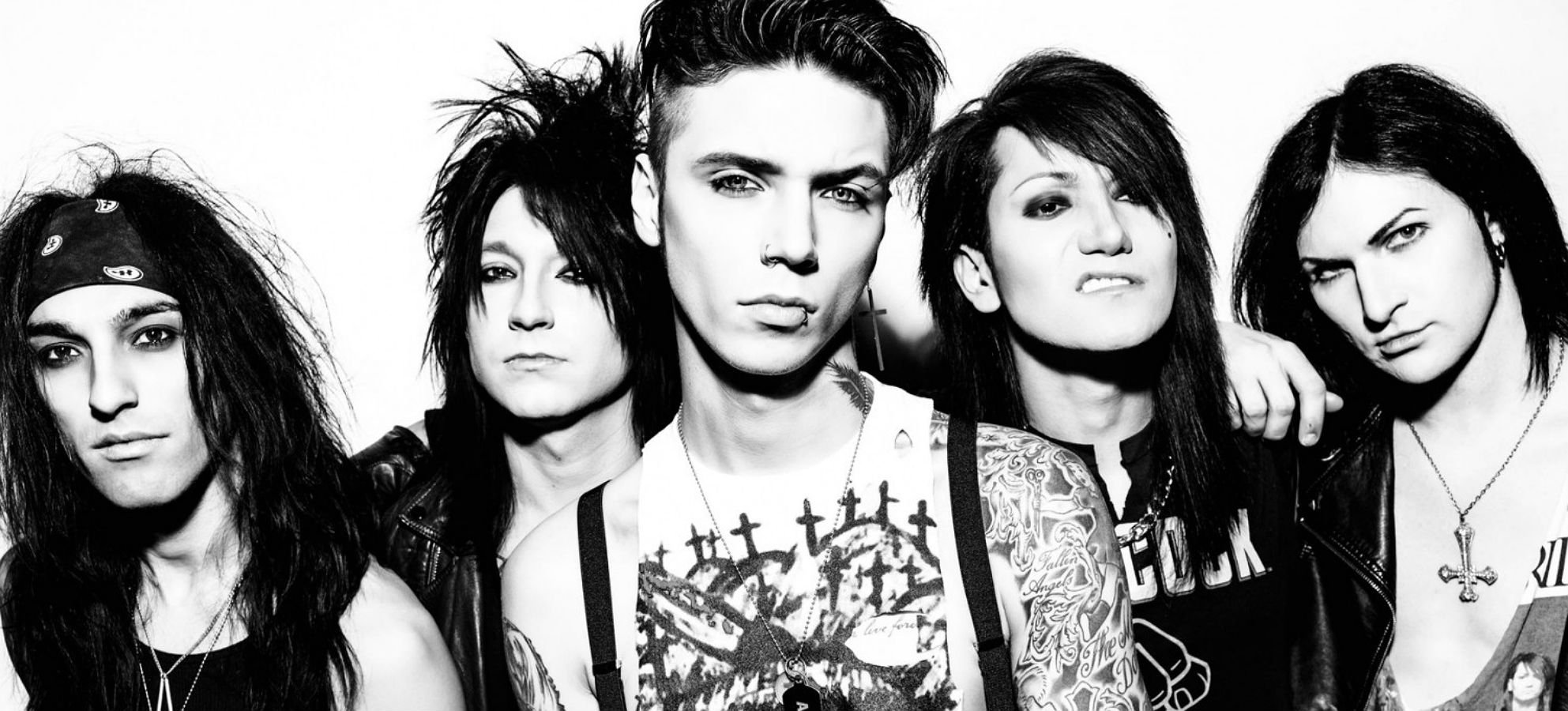 black, Veil, Brides, Heavy, Metal, Glam, Metalcore Wallpaper