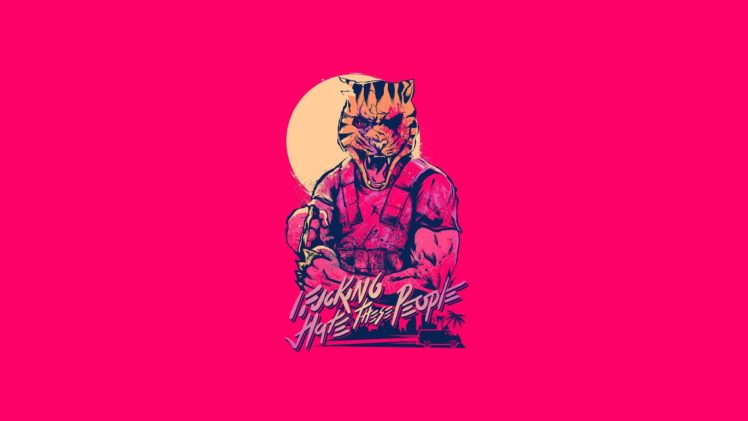 hotline miami, Action, Shooter, Fighting, Hotline, Miami, Payday, Poster HD Wallpaper Desktop Background
