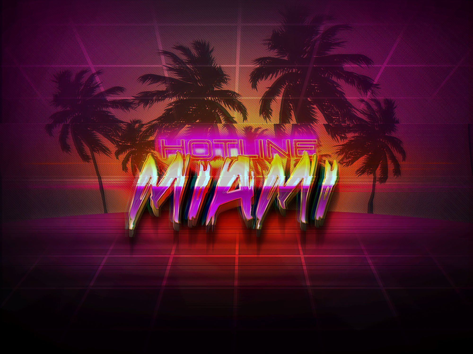 hotline miami, Action, Shooter, Fighting, Hotline, Miami, Payday, Poster Wallpaper