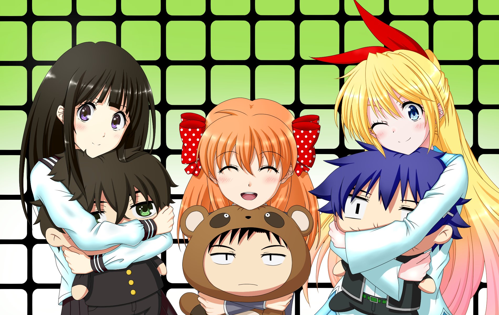 gekkan, Shoujo, Nozaki kun, Sakura, Couples, Long, Hair, Anime, Series, Cute, Girl Wallpaper