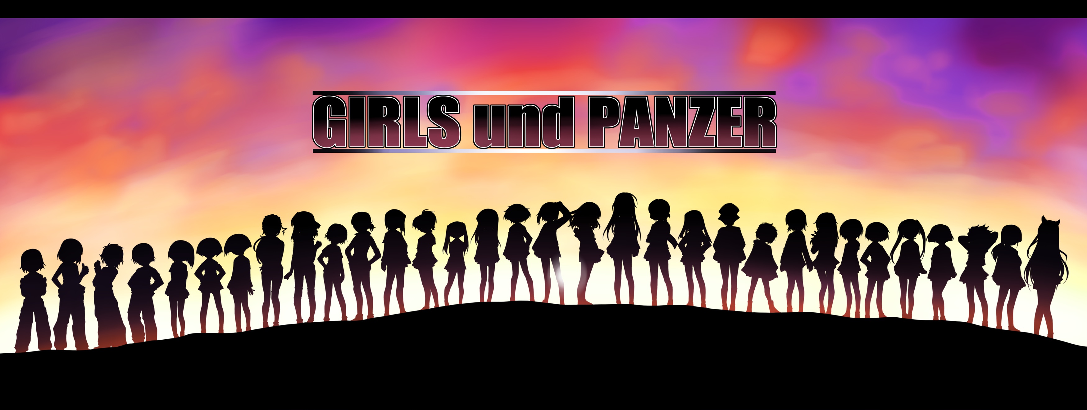 girls, Und, Panzer, Multi, Dual Wallpaper