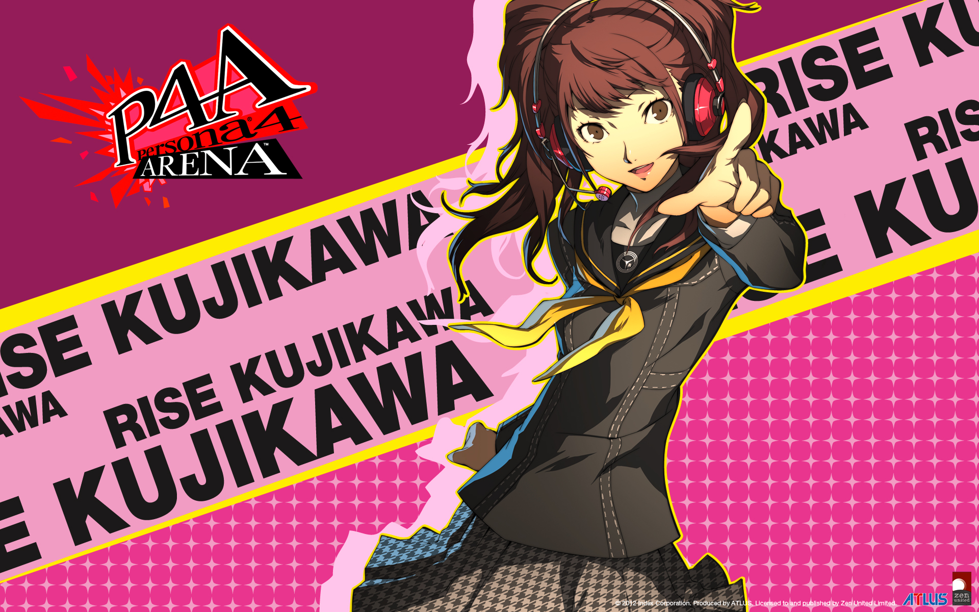 kujikawa, Rise, Persona Wallpaper
