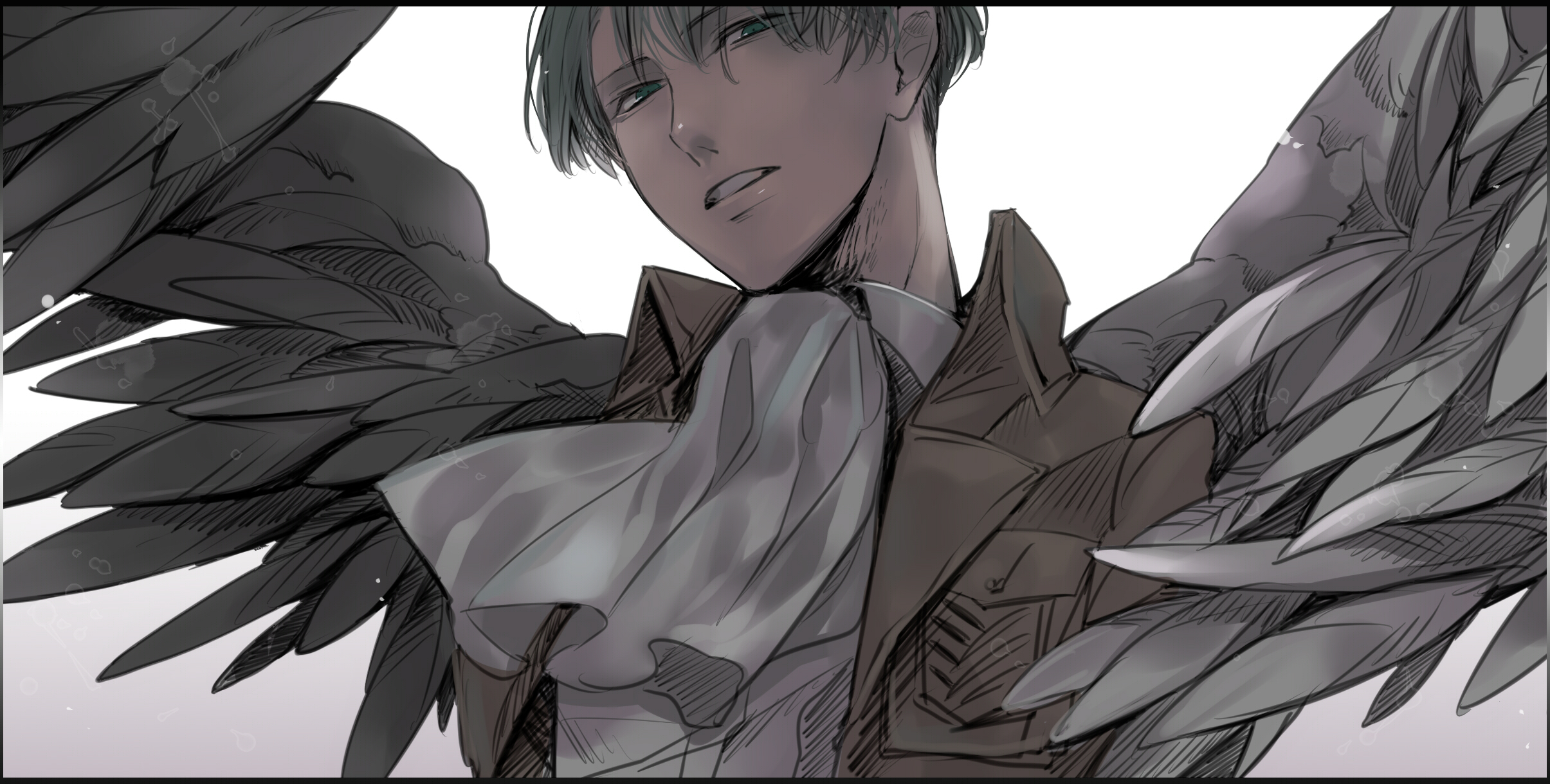 shingeki, No, Kyojin, Rivaille Wallpaper