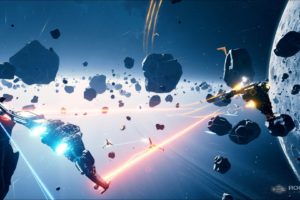 everspace, Space, Shooter, Futuristic, Action, Fighting, Spaceship, 1evers