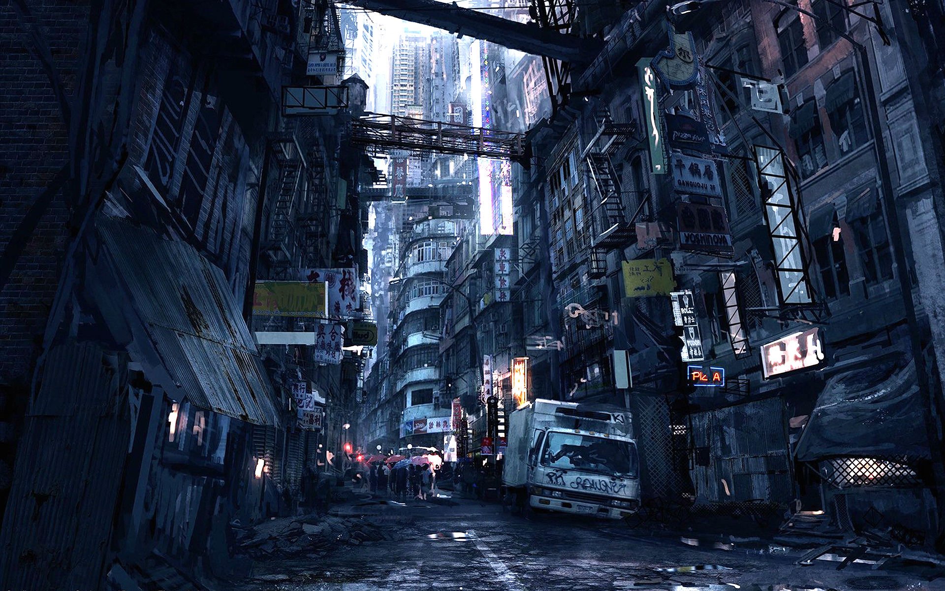 syndicate, Cyberpunk, Shooter, Sci fi, Action, Fighting, Crime, Spy, Tactical Wallpaper