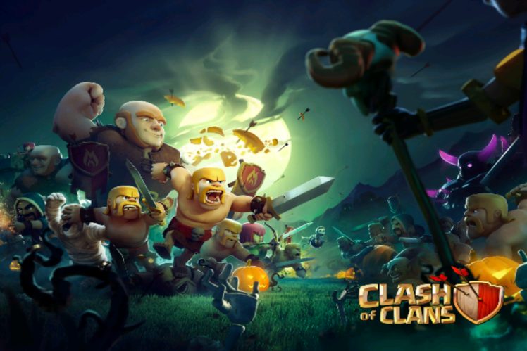 clash, Of, Clan, The, Most, Online, Popular, Game HD Wallpaper Desktop Background
