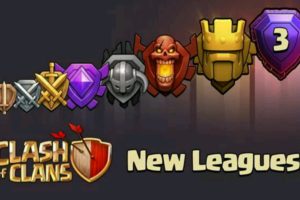 clash, Of, Clan, New, Leagues