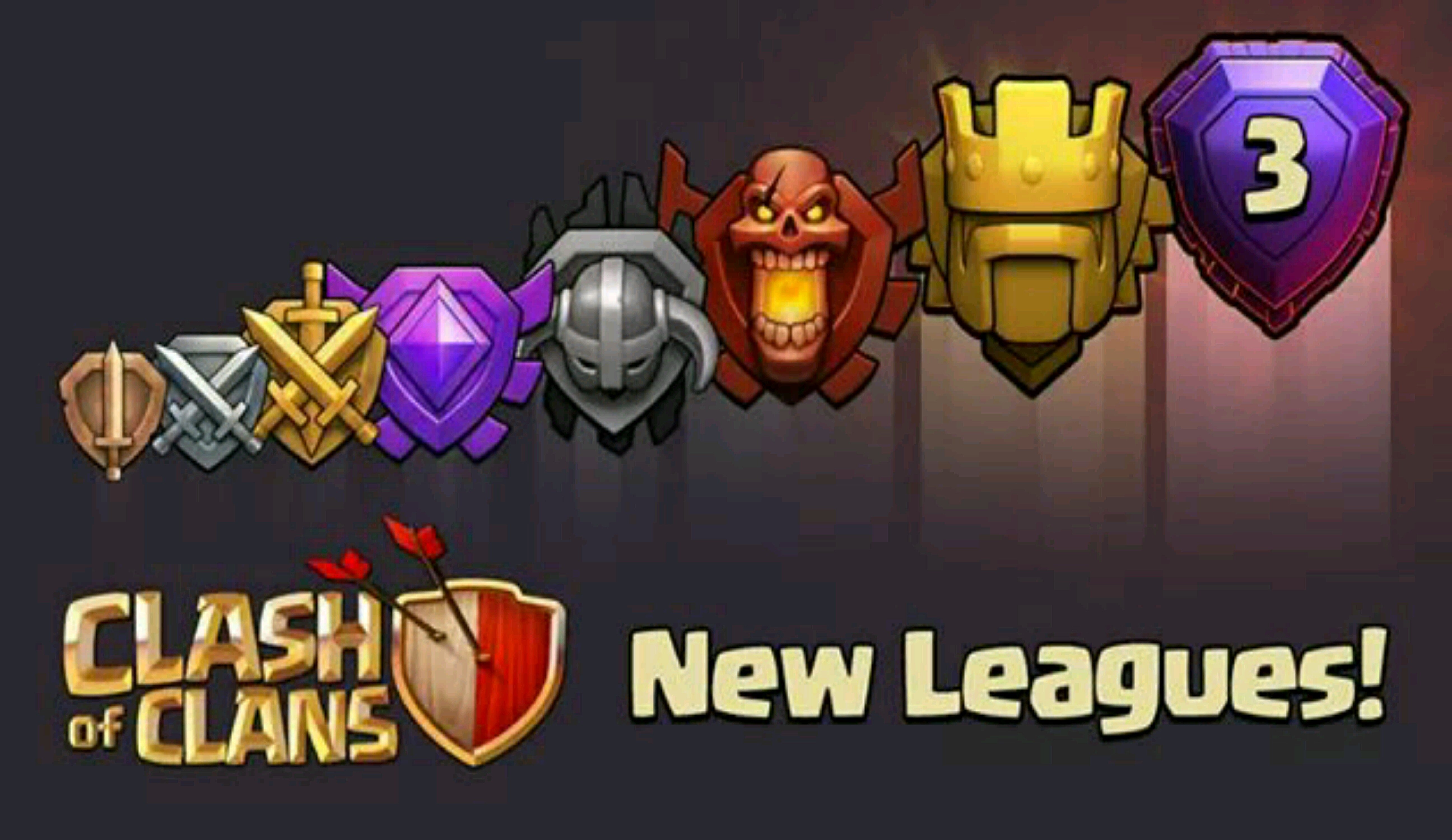 clash, Of, Clan, New, Leagues Wallpaper