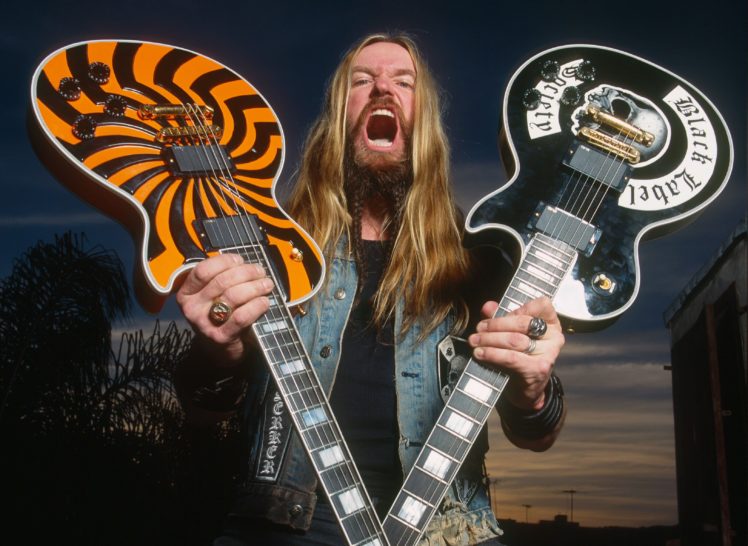 zakk, Wylde, Black, Label, Society, Zakk, Wylde, Ozzy, Guitar, Heavy, Metal HD Wallpaper Desktop Background