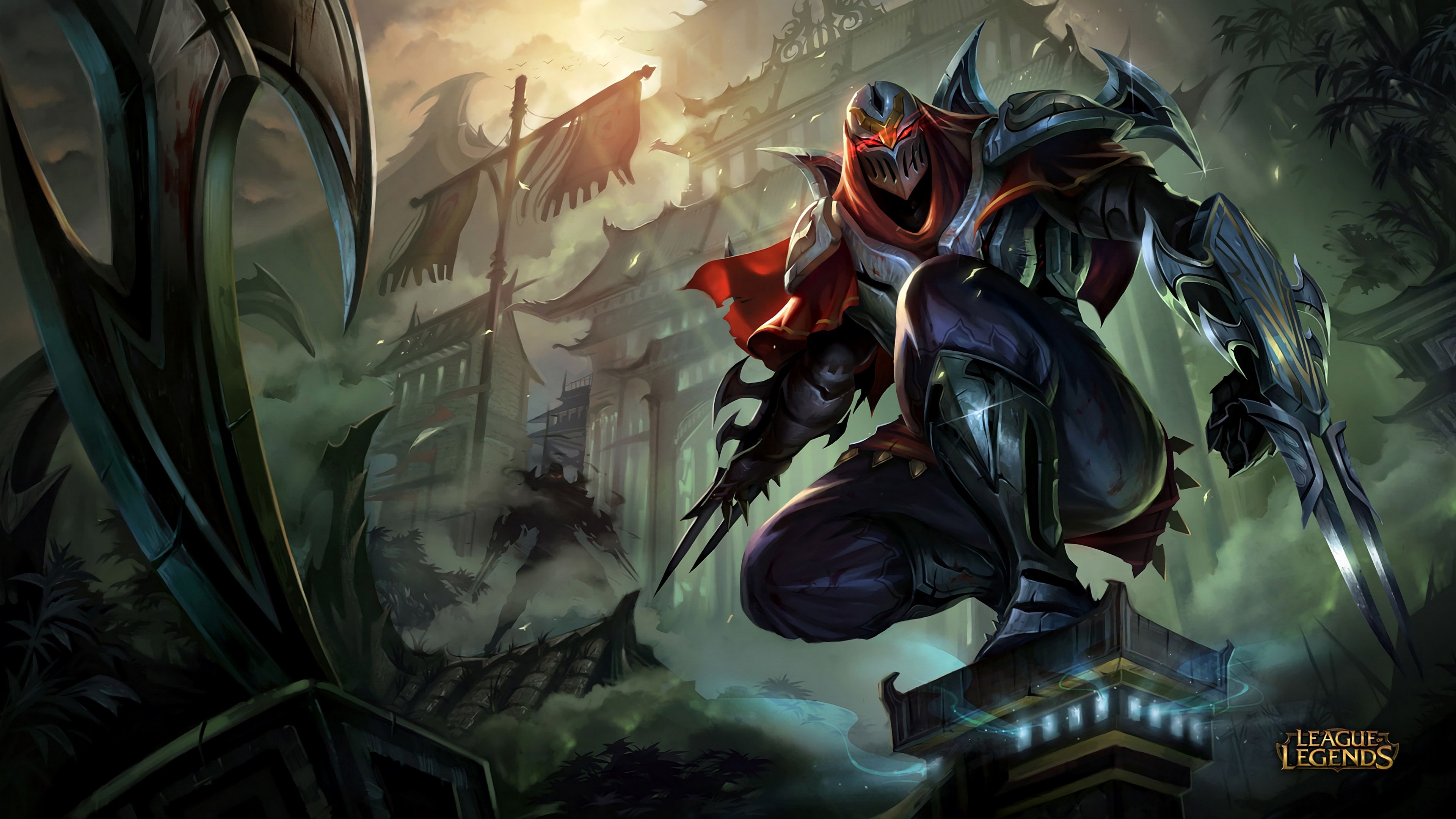 zed, The, Master, Of, Shadows, League, Of, Legends Wallpaper