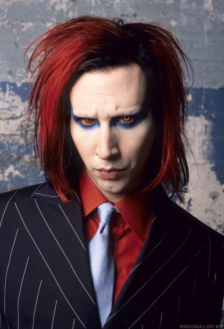 marilyn, Manson, Industrial, Metal, Heavy, Glam, Shock, Hard, Rock HD Wallpaper Desktop Background