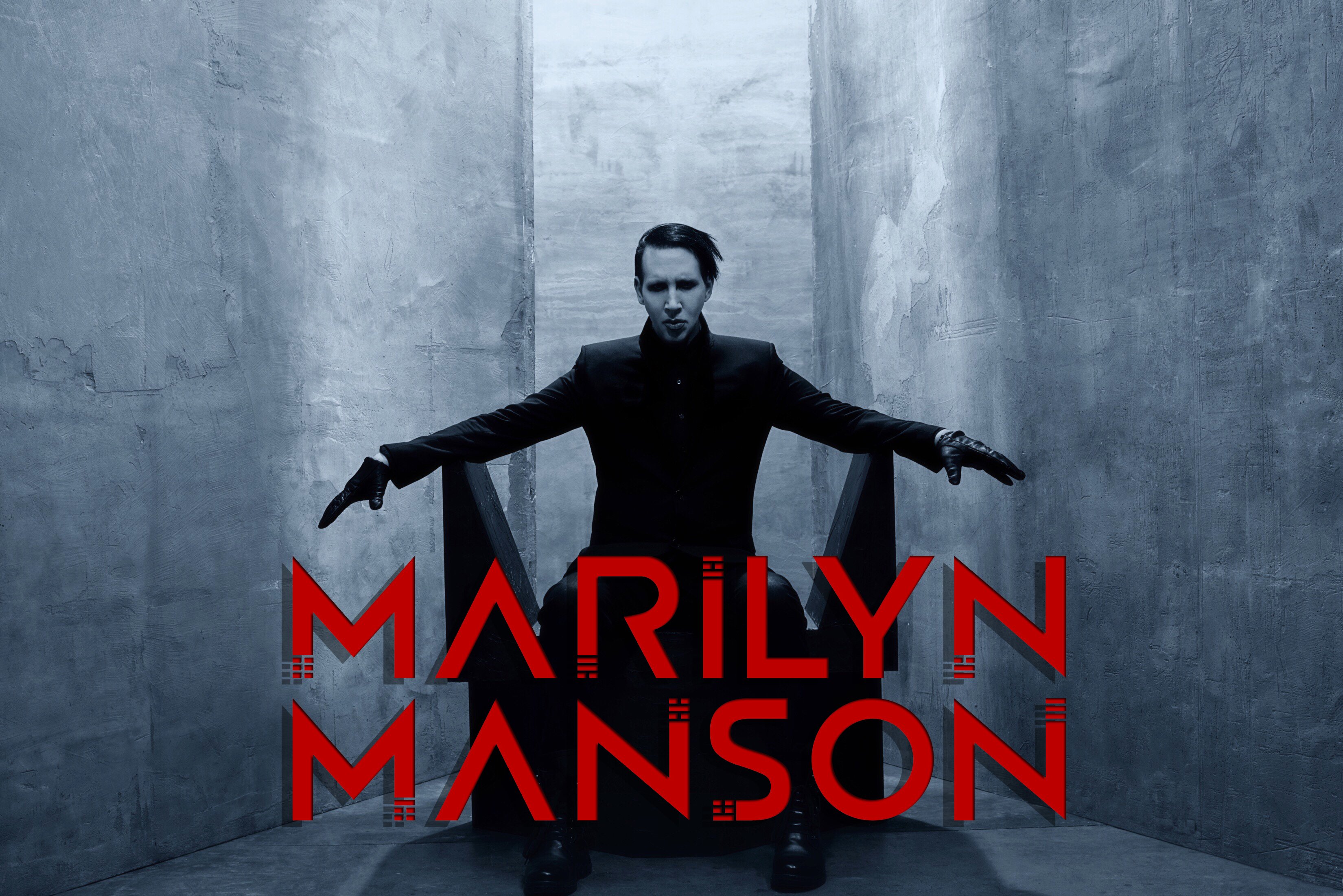 marilyn, Manson, Industrial, Metal, Heavy, Glam, Shock, Hard, Rock, Poster Wallpaper